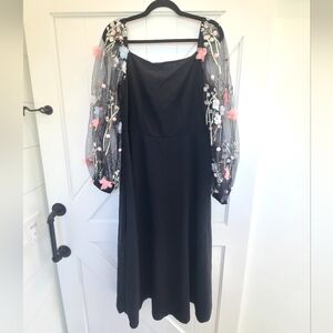 Shein black dress